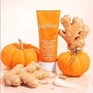 NWT Purlisse Face mask pumpkin & ginger charcoal mask